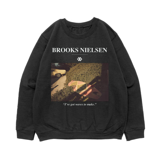 A RIDE I'M WAITING FOR CREWNECK - Black